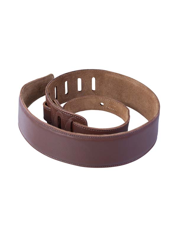 Levy's M26gf-brn - Cuir Rembourre Dos Daim 6,4 Cm Brown - Correa - Variation 2