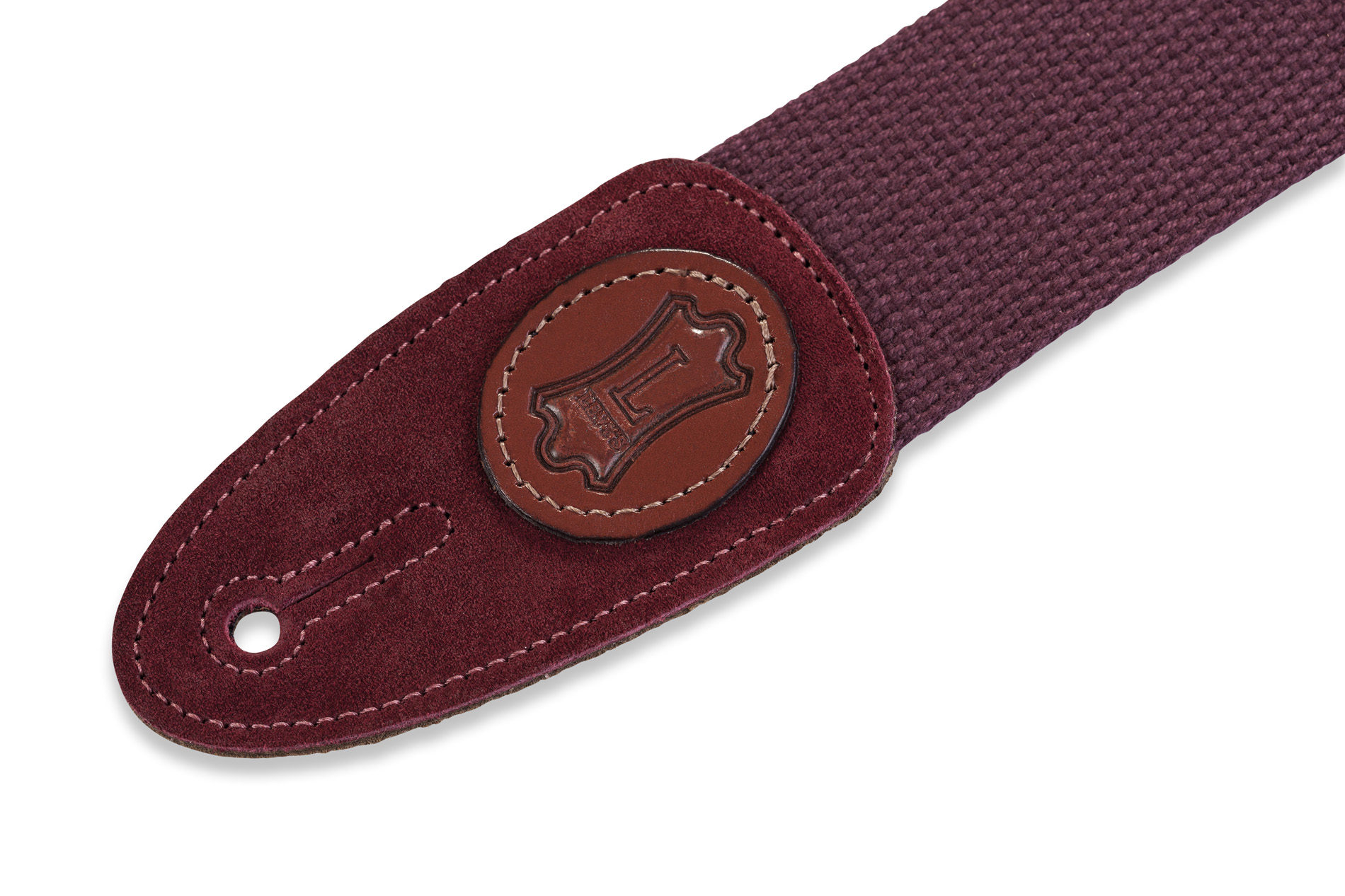 Levy's Mssc8-brn Cotton Guitar Strap 2inc - Correa - Variation 2