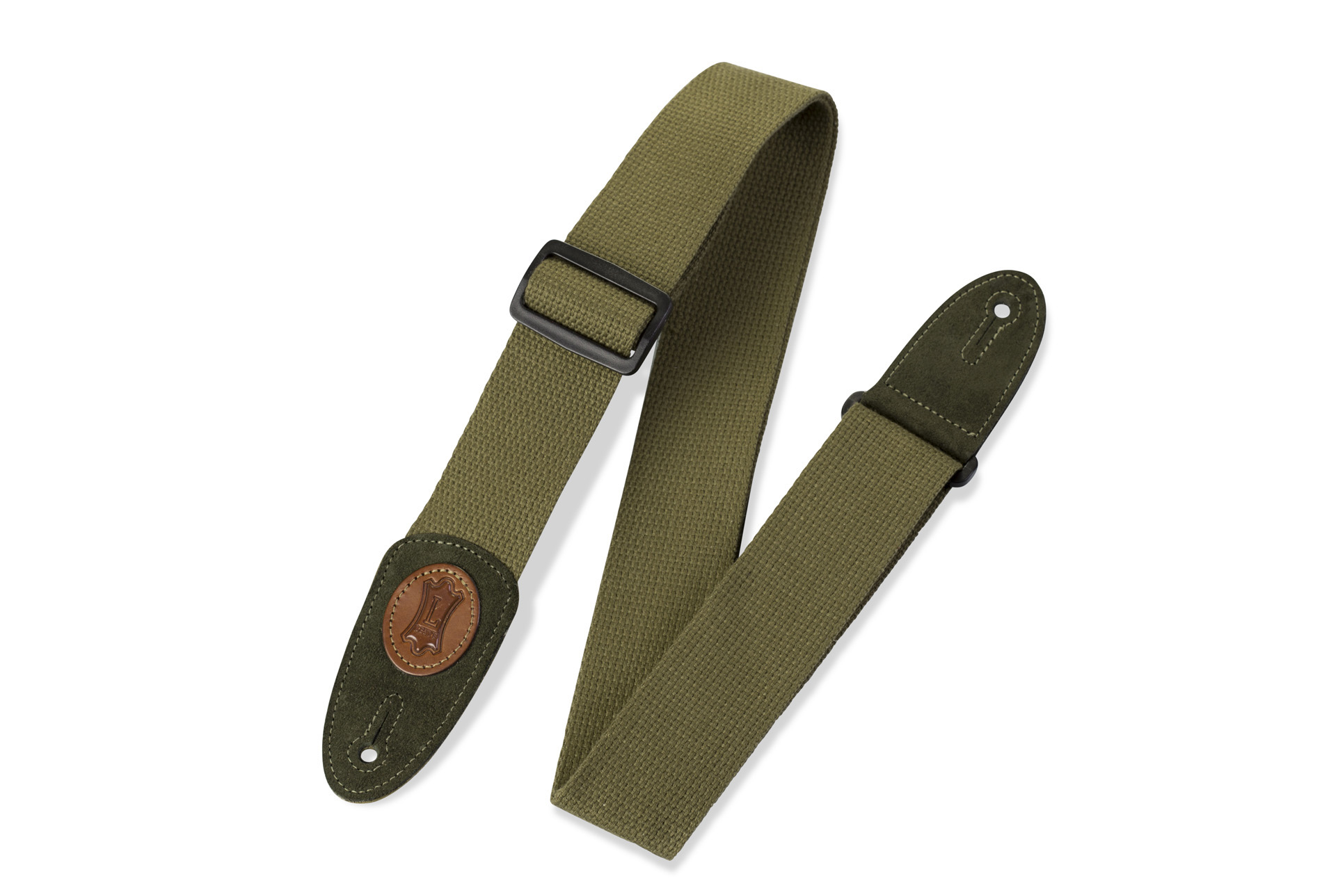 Levy's Mssc8-grn Cotton Guitar Strap 2inc - Correa - Variation 1