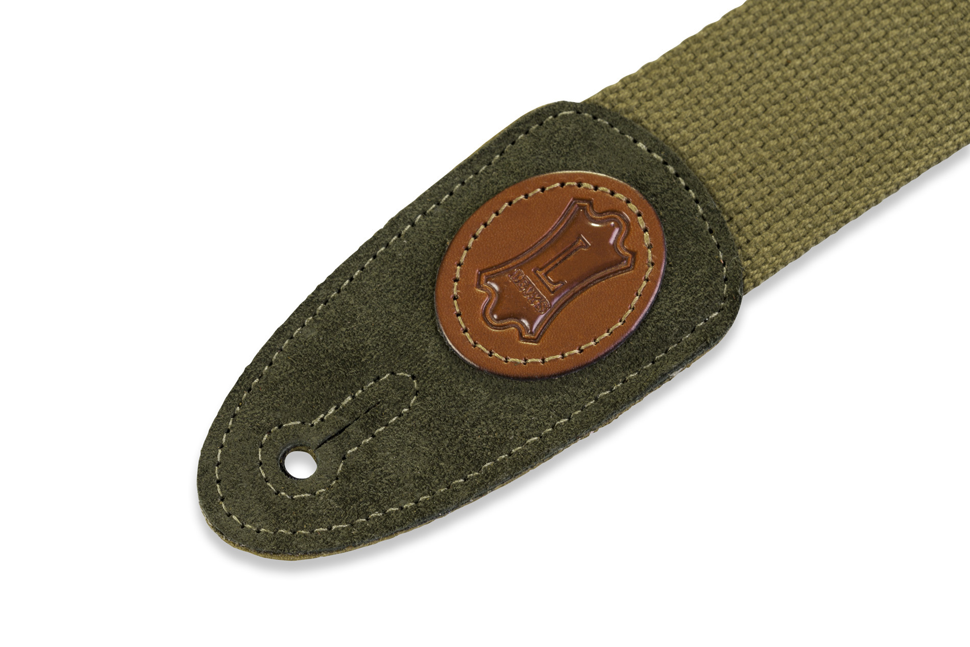 Levy's Mssc8-grn Cotton Guitar Strap 2inc - Correa - Variation 2