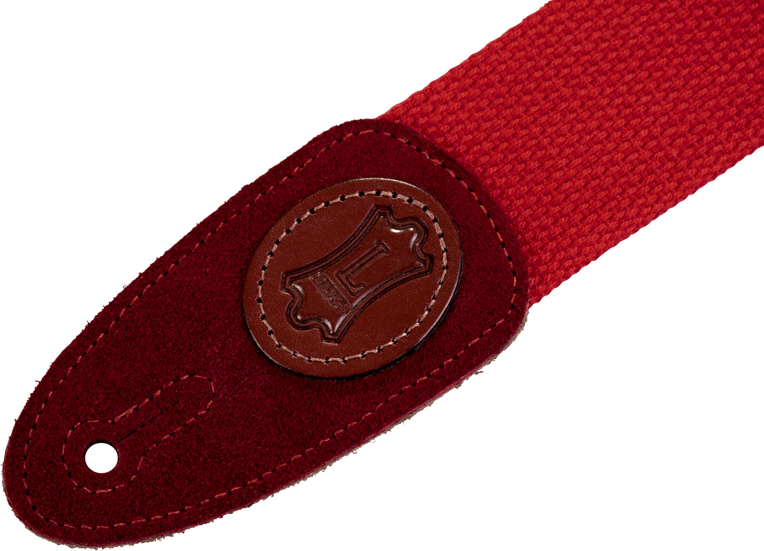 Levy's Mssc8-red Cotton Guitar Strap 2inc - Correa - Variation 1
