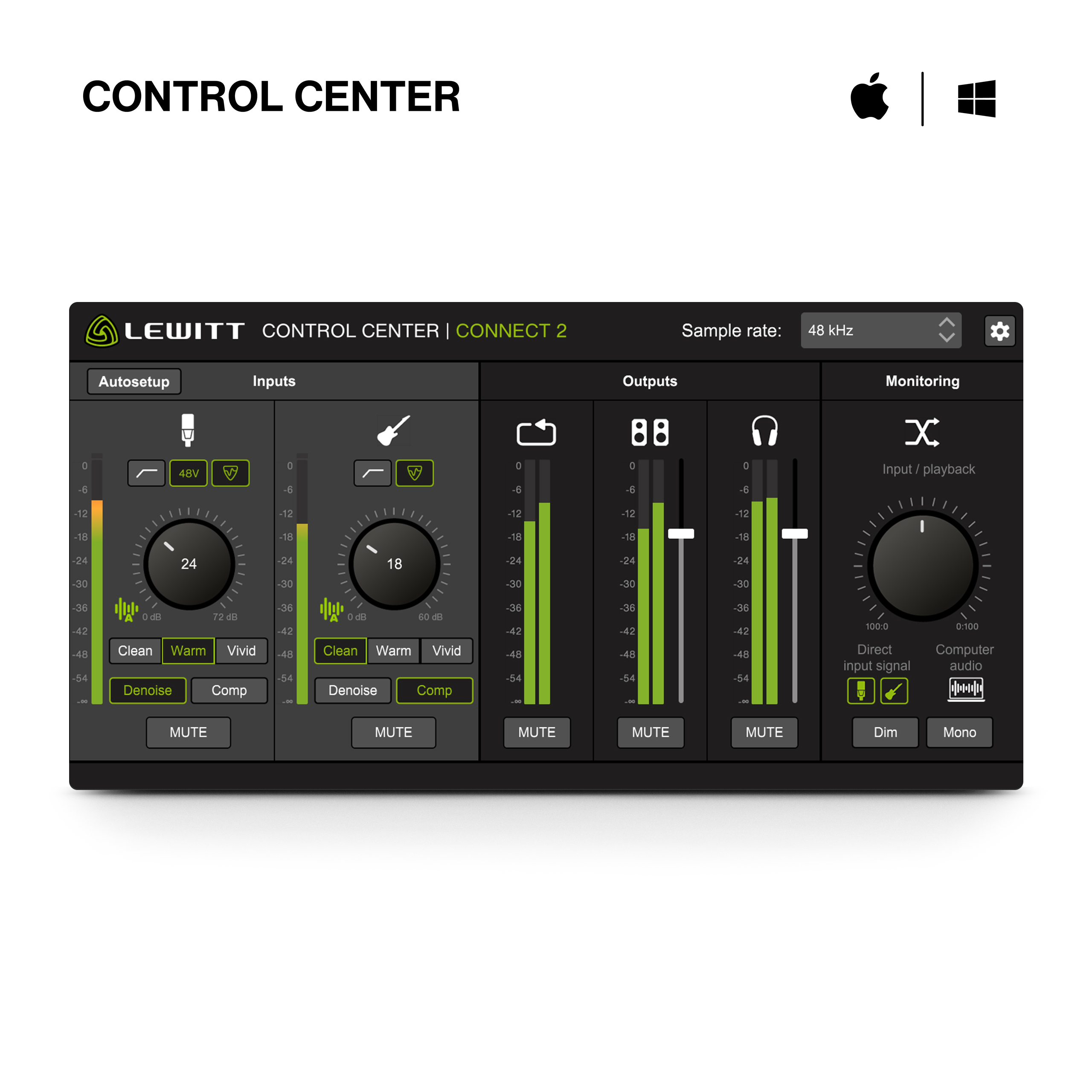 Lewitt Connect 2 - Interface de audio Iphone / Ipad - Variation 5
