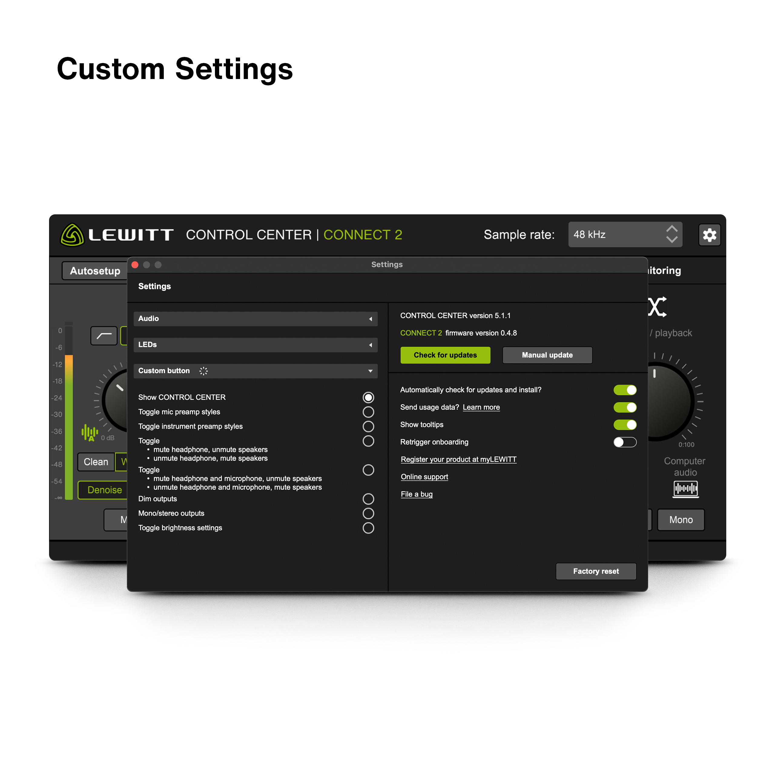 Lewitt Connect 2 - Interface de audio Iphone / Ipad - Variation 8