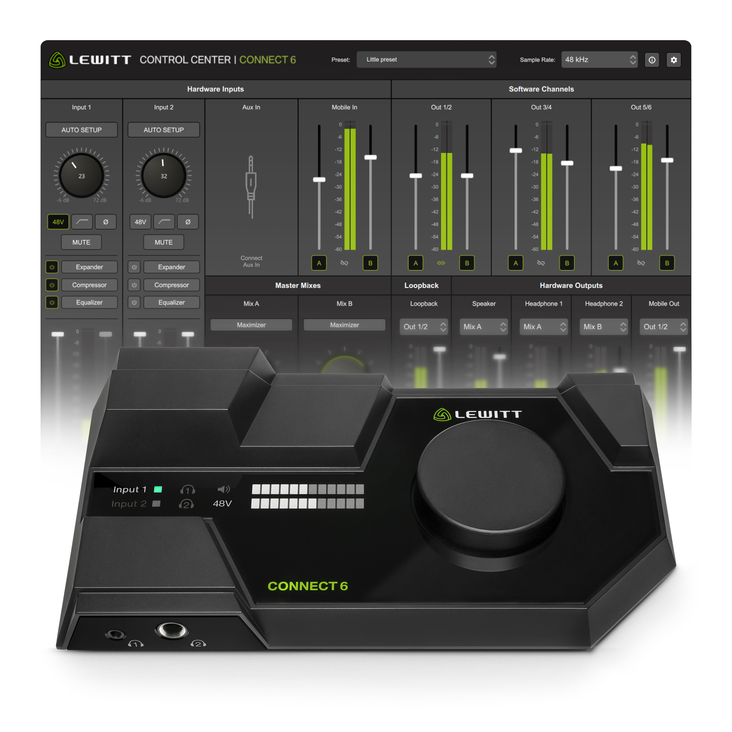 Lewitt Connect 6 - Interface de audio USB - Variation 4