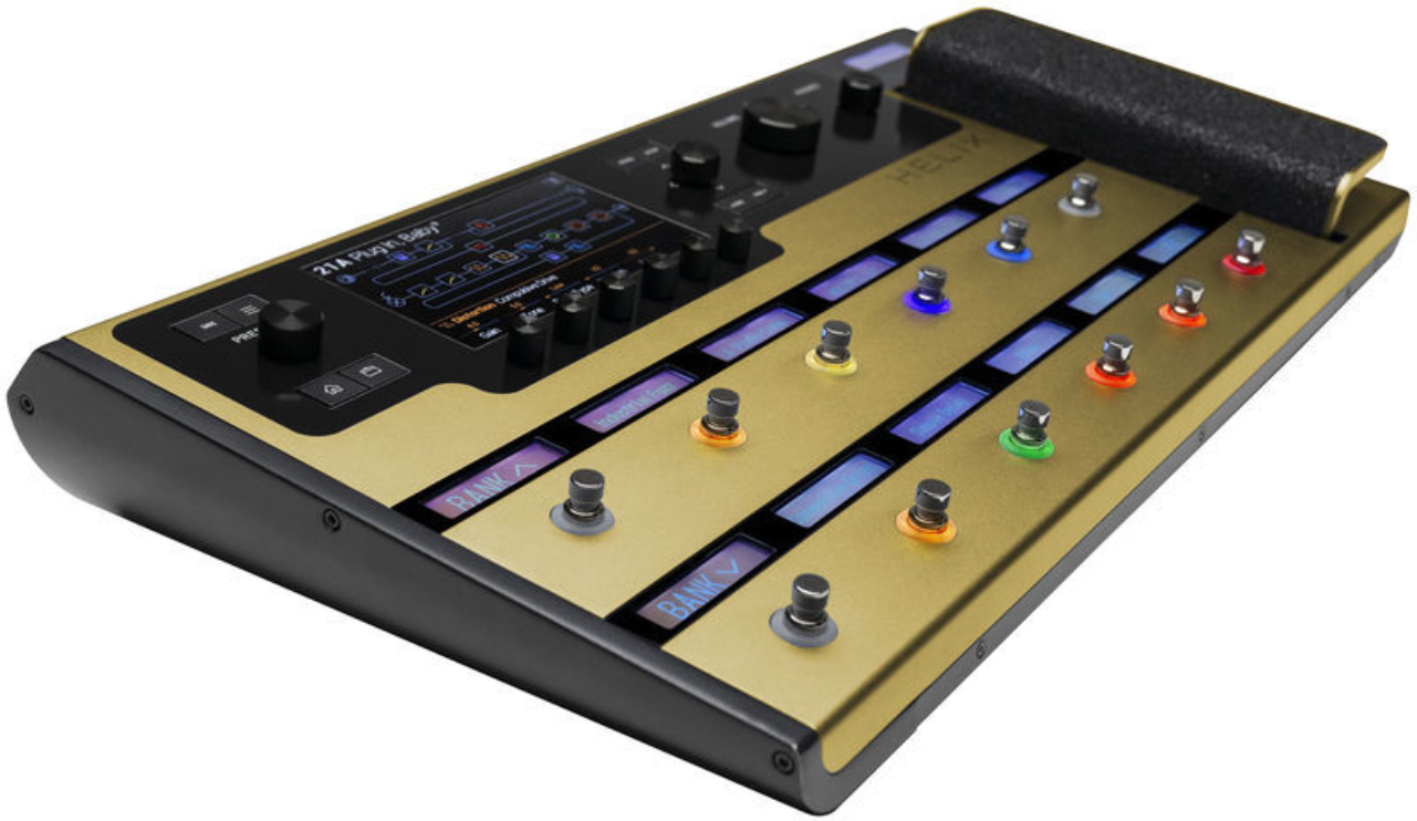 Line 6 Helix Floor Guitar Processor Gold Ltd - Pedalera multiefectos para guitarra eléctrica - Main picture