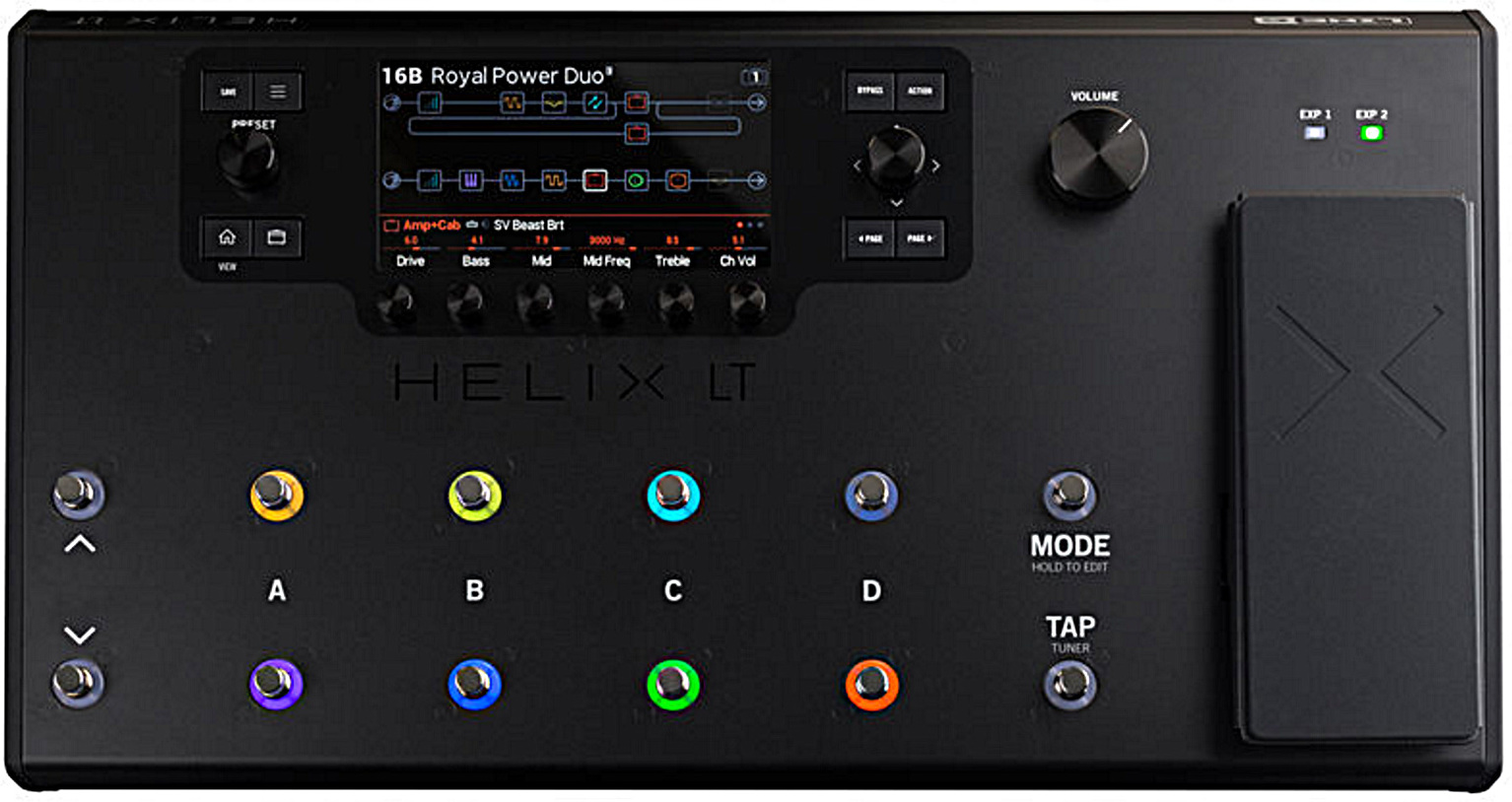 Line 6 Helix Lt - Simulacion de modelado de amplificador de guitarra - Main picture