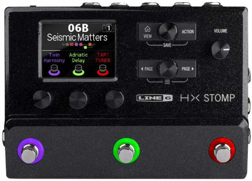 Line 6 Hx Stomp - Simulacion de modelado de amplificador de guitarra - Main picture