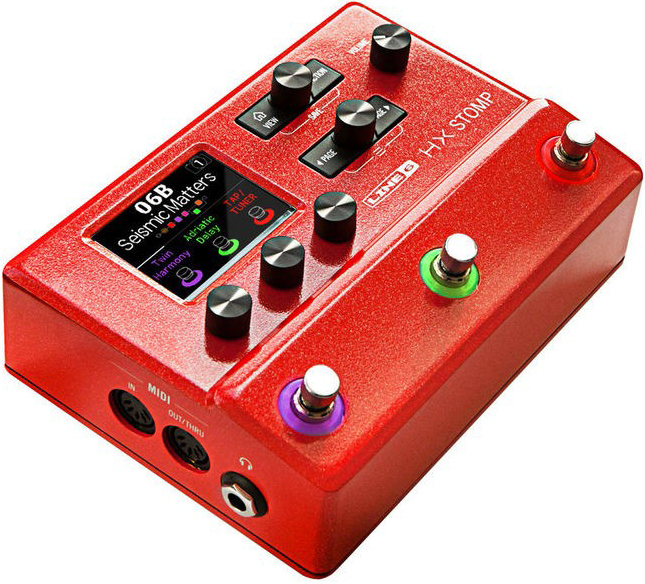 Line 6 Hx Stomp Red Ltd - Pedalera multiefectos para guitarra eléctrica - Main picture