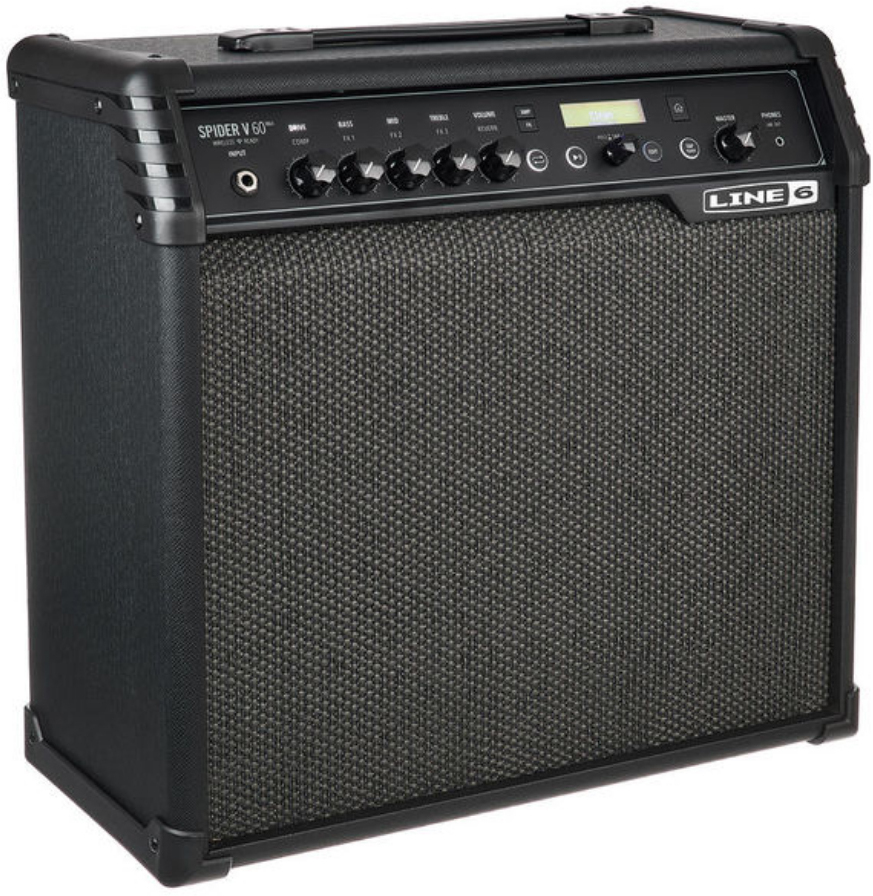 Line 6 Spider V 60 Mkii 60w 1x10 2019 - Combo amplificador para guitarra eléctrica - Main picture