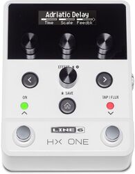 Pedalera multiefectos para guitarra eléctrica Line 6 HX One Limited Edition White