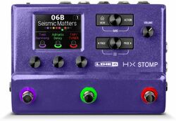 Pedalera multiefectos para guitarra eléctrica Line 6 HX Stomp Limited Edition Purple