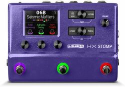 Simulacion de modelado de amplificador de guitarra Line 6 HX Stomp Limited Edition Purple