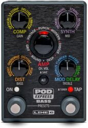 Pedalera multiefectos para guitarra eléctrica Line 6 Pod Express Bass