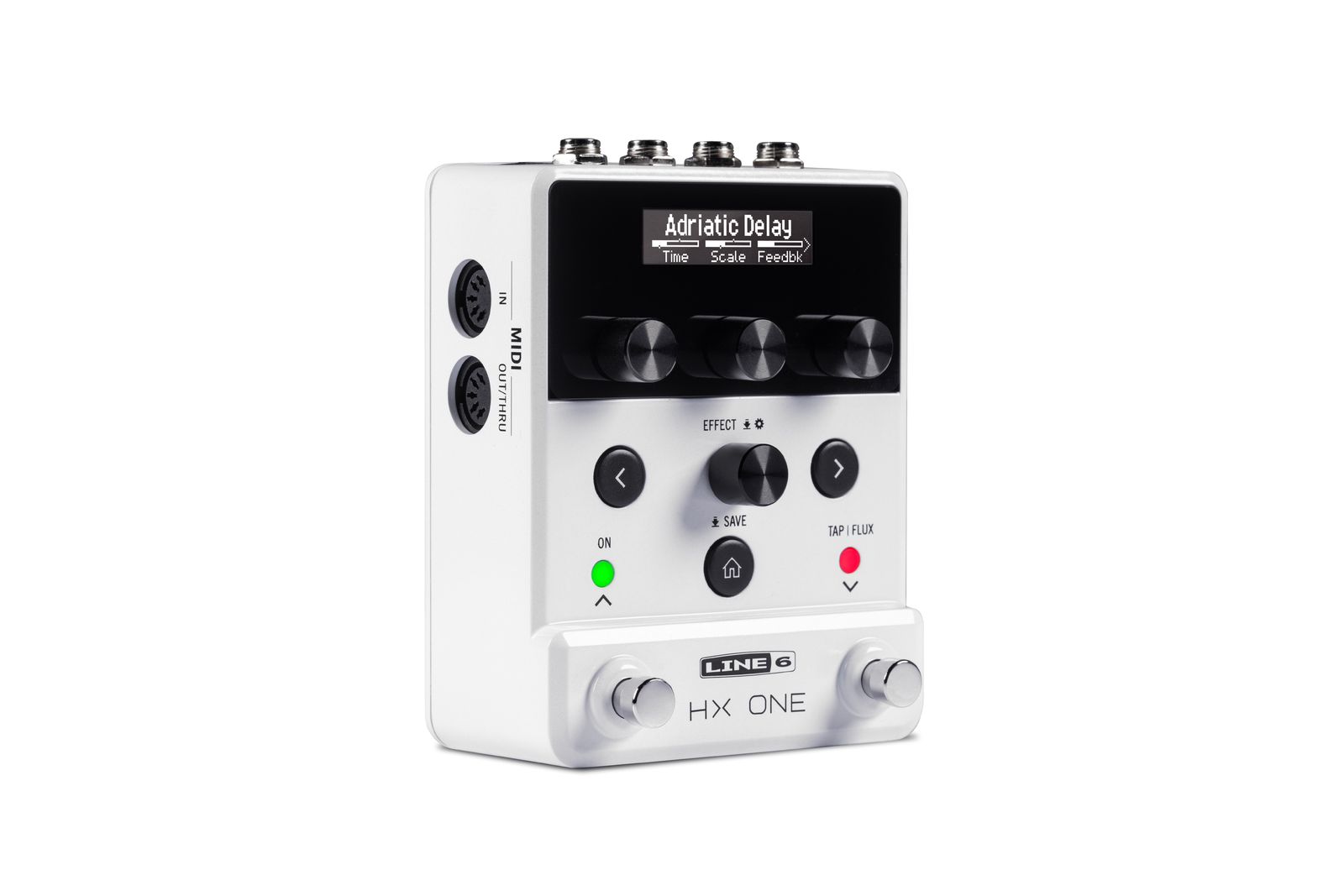 Line 6 Hx One Effects Processor Limited Edition White - Pedalera multiefectos para guitarra eléctrica - Variation 4