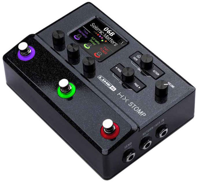 Line 6 Hx Stomp - Simulacion de modelado de amplificador de guitarra - Variation 1