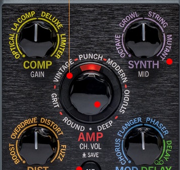 Line 6 Pod Express Bass - Pedalera multiefectos para guitarra eléctrica - Variation 10