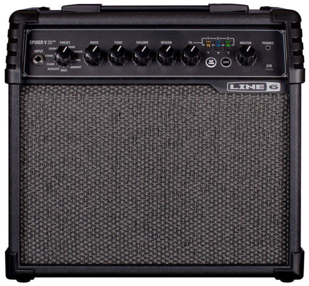 Combo amplificador para guitarra eléctrica Line 6 Spider V 20 MkII