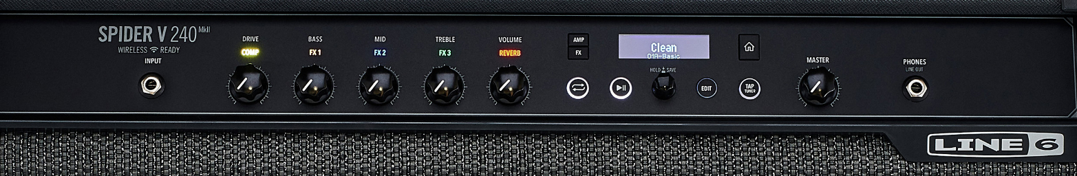 Line 6 Spider V 240 Mkii 240w 2x12 2019 - Combo amplificador para guitarra eléctrica - Variation 2