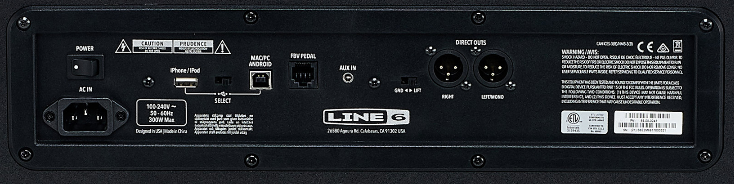 Line 6 Spider V 240 Mkii 240w 2x12 2019 - Combo amplificador para guitarra eléctrica - Variation 3