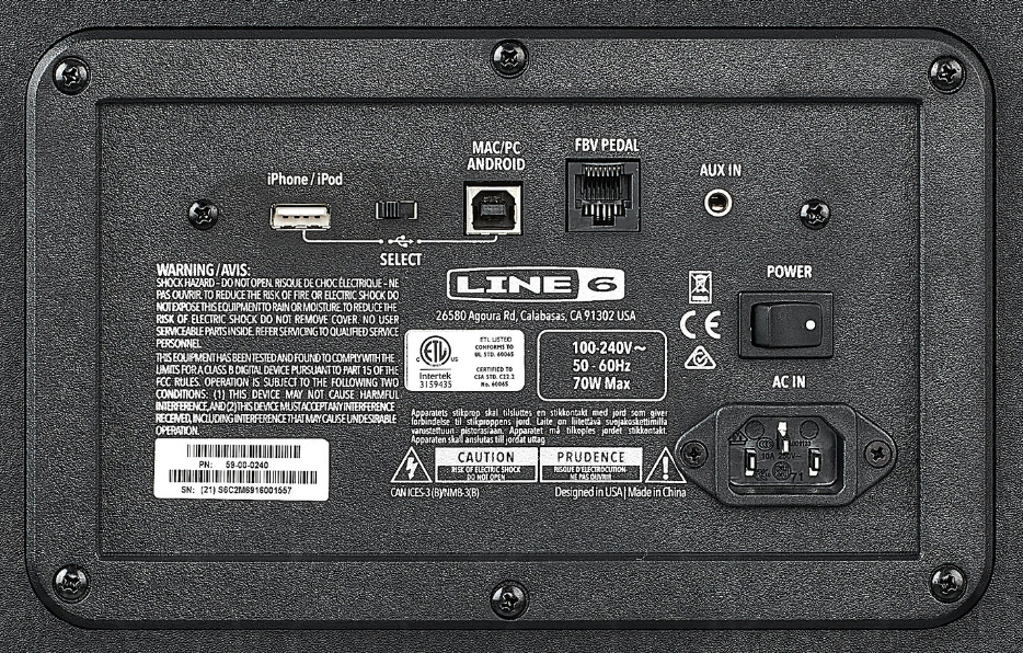 Line 6 Spider V 60 Mkii 60w 1x10 2019 - Combo amplificador para guitarra eléctrica - Variation 3
