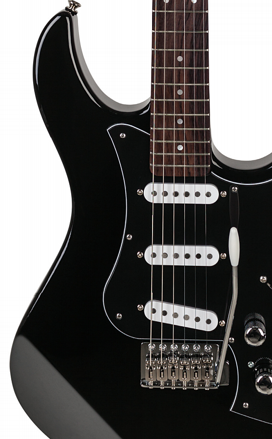 Line 6 Variax Standard Sss Trem Rw - Midnight Black - Guitarra eléctrica de modelización - Variation 1