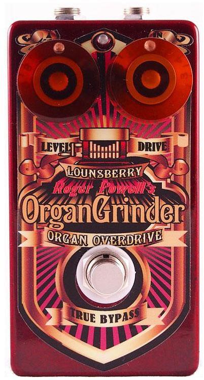 Piezas de reparación para teclado Lounsberry pedals OGO-20 Organ Grinder Overdrive Handwired