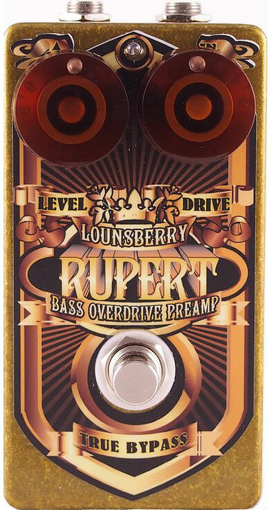 Lounsberry Pedals Rbo-20 Rupert Bass Overdrive Handwired - Pedal overdrive / distorsión / fuzz - Main picture