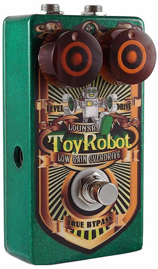 Lounsberry Pedals Tro-1 Toy Robot Overdrive Standard - Pedal overdrive / distorsión / fuzz - Main picture