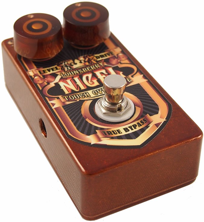 Lounsberry Pedals Ngo-1 Nigel Touch Overdrive Standard - Pedal overdrive / distorsión / fuzz - Variation 1