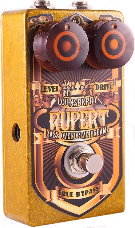 Lounsberry Pedals Rbo-1 Rupert Bass Overdrive Standard - Pedal overdrive / distorsión / fuzz - Variation 1