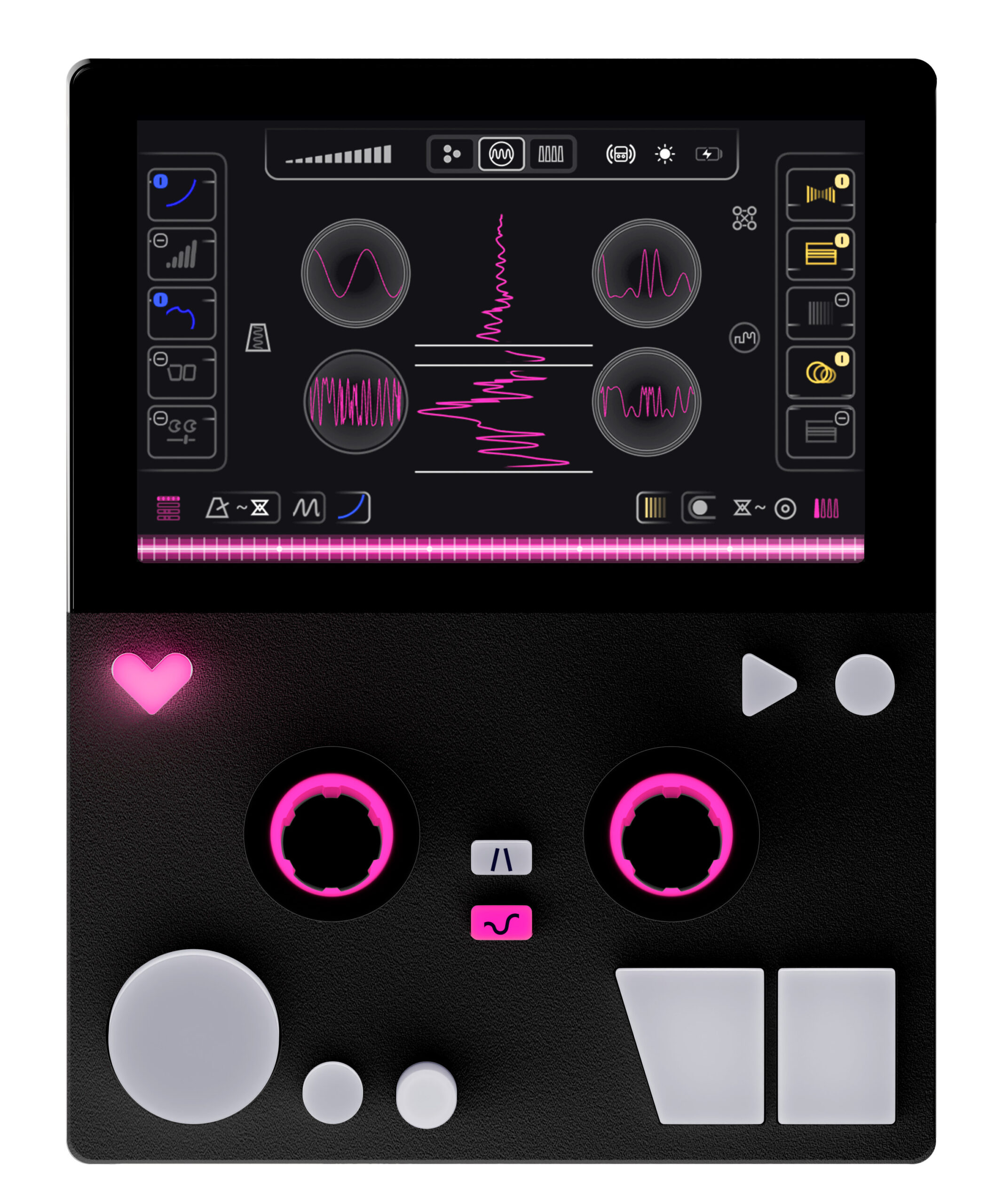 Love Synthesizers First Love Pink - Sampler - Variation 1