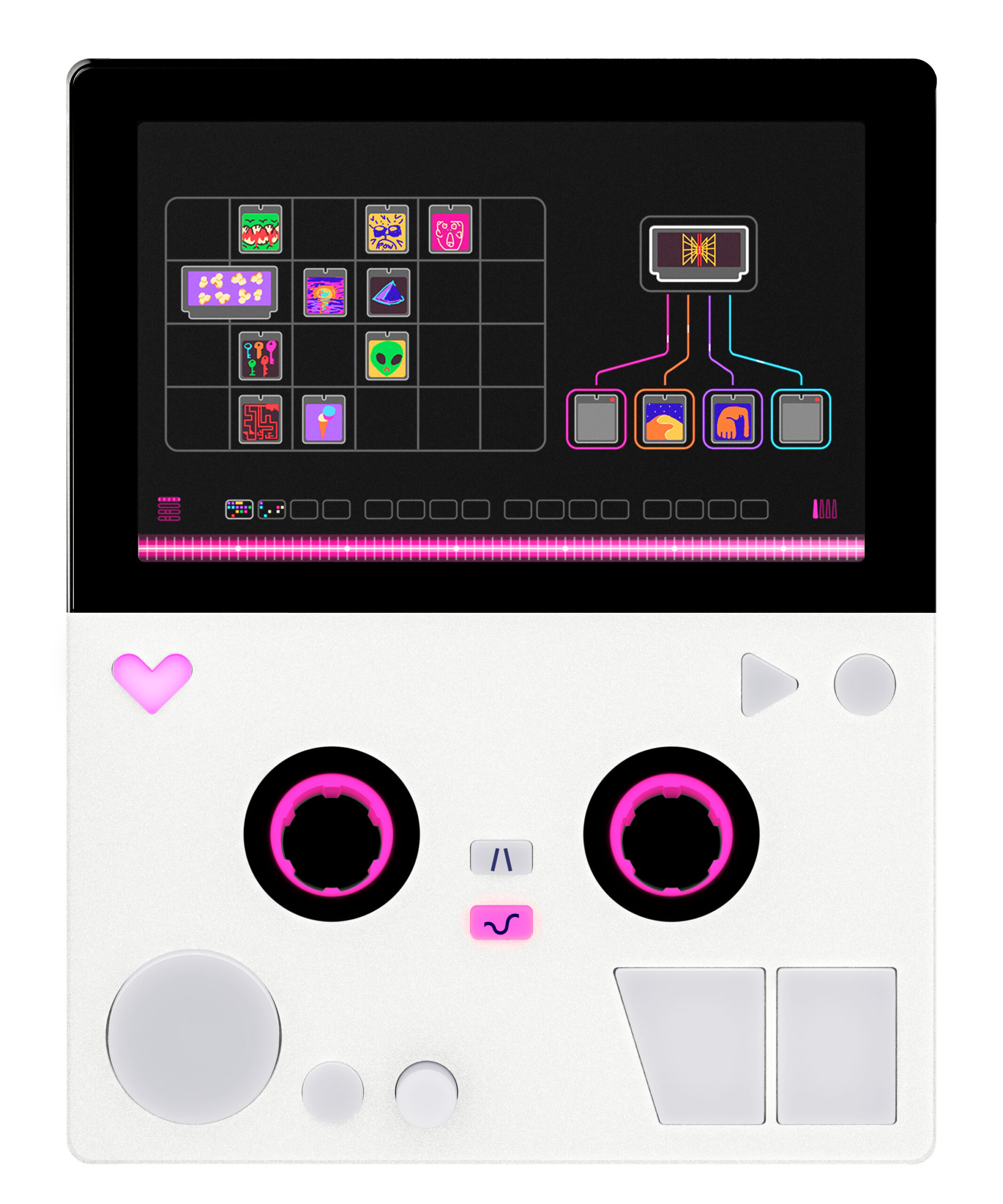 Love Synthesizers First Love White - Sampler - Variation 2