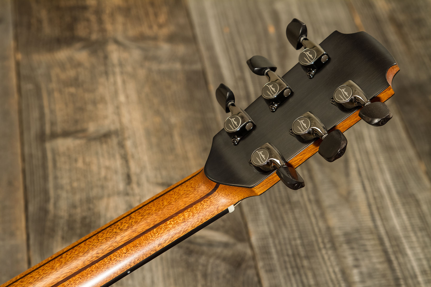 Lowden Custom Shop F50 Auditorium Sinker Redwood Macassar Ebony Eb #26347 - Natural - Guitarra folk - Variation 10
