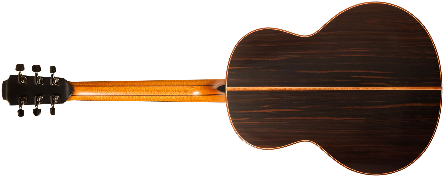 Lowden Custom Shop F50 Auditorium Sinker Redwood Macassar Ebony Eb #26347 - Natural - Guitarra folk - Variation 1