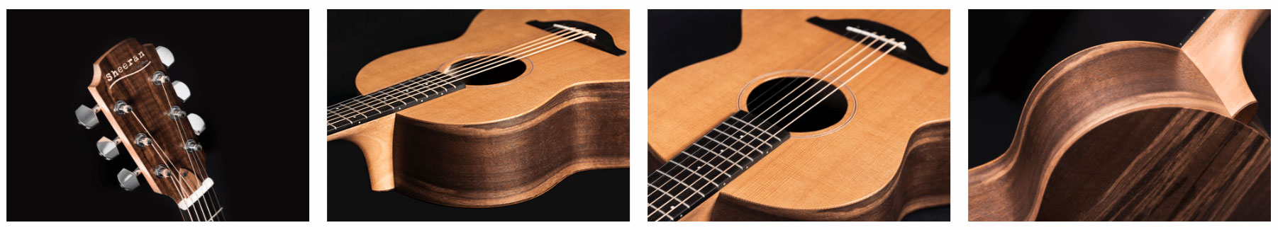 Sheeran By Lowden S01 Orchestra Model Cedre Noyer Eb +housse - Natural Satin - Guitarra acústica & electro - Variation 2