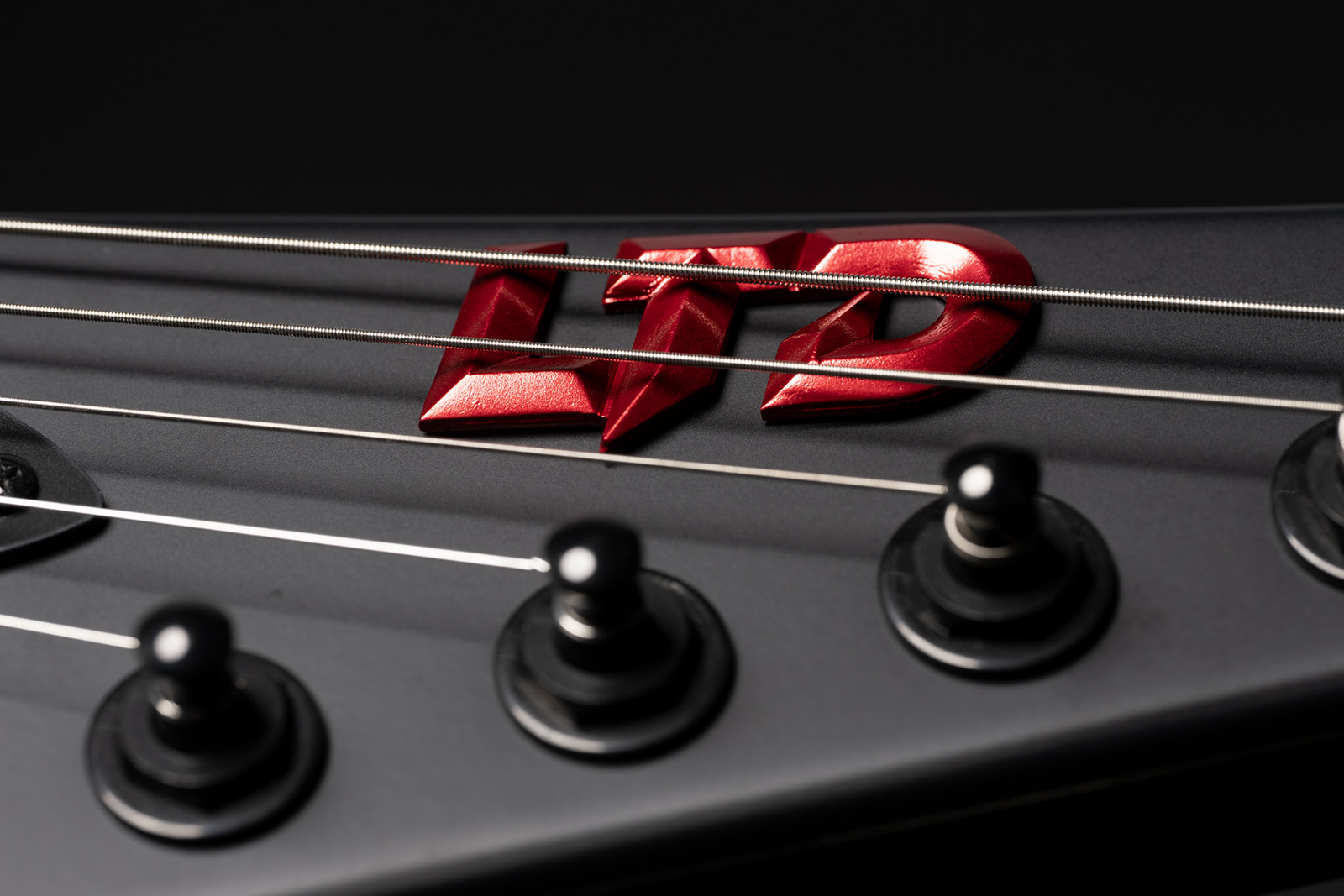 Ltd Arrow Black Metal Series Fr 1h Eb - Black Red Burst Satin - Guitarra electrica metalica - Variation 3
