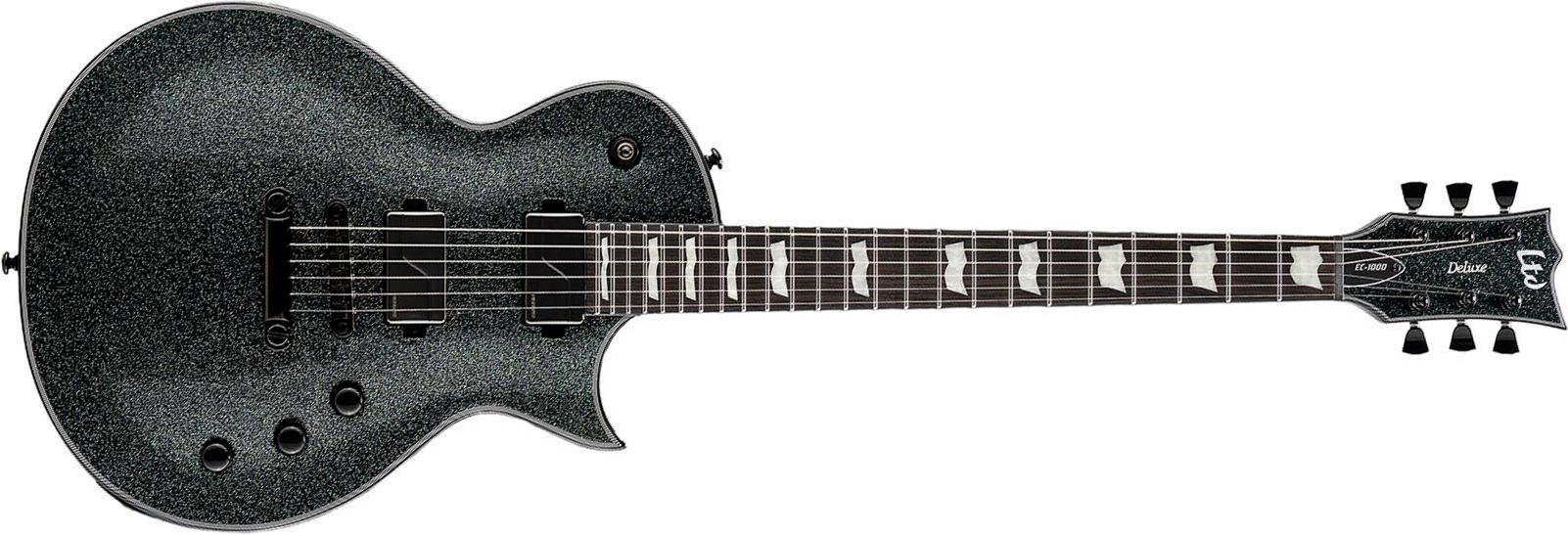 Ltd Ec1000 2h Fishman Fluence Ht Eb - Granite Sparkle - Guitarra eléctrica de corte único. - Main picture