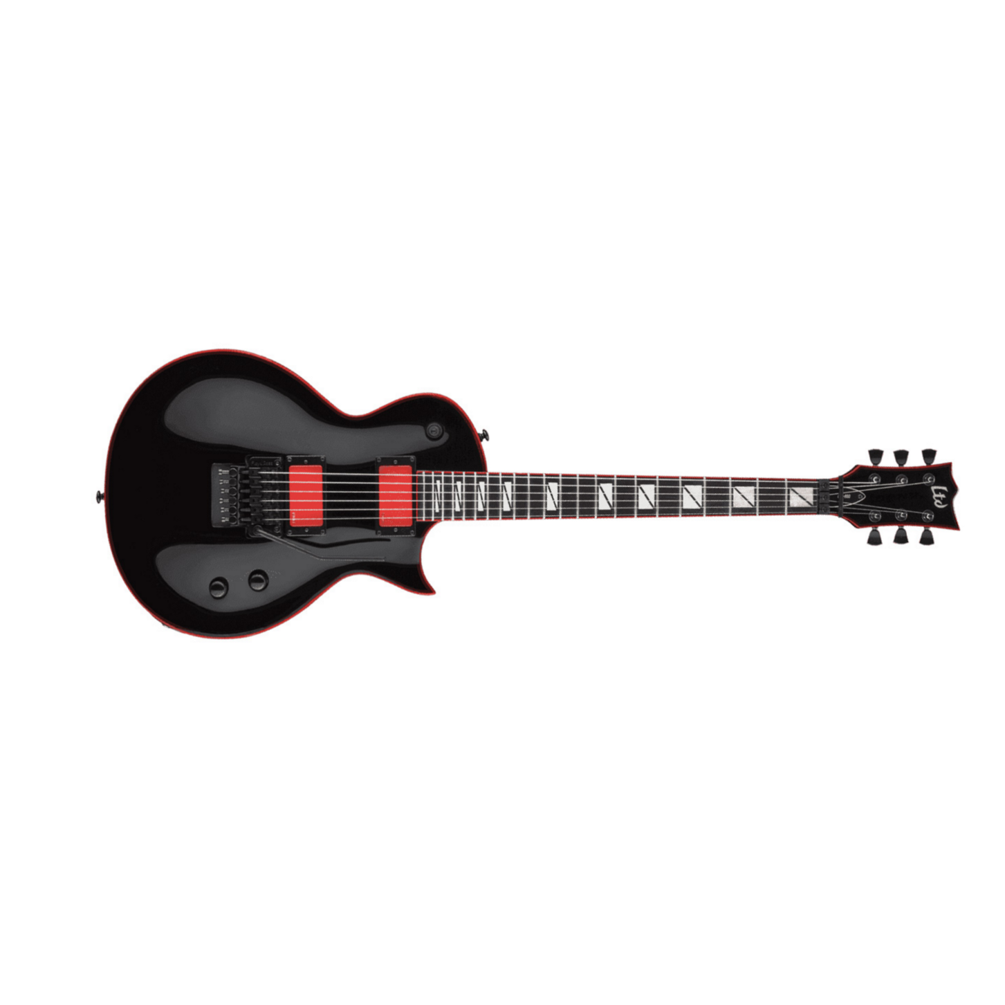Ltd Gary Holt Gh-600 Signature 2h Emg Fr Eb - Black - Guitarra eléctrica de corte único. - Main picture