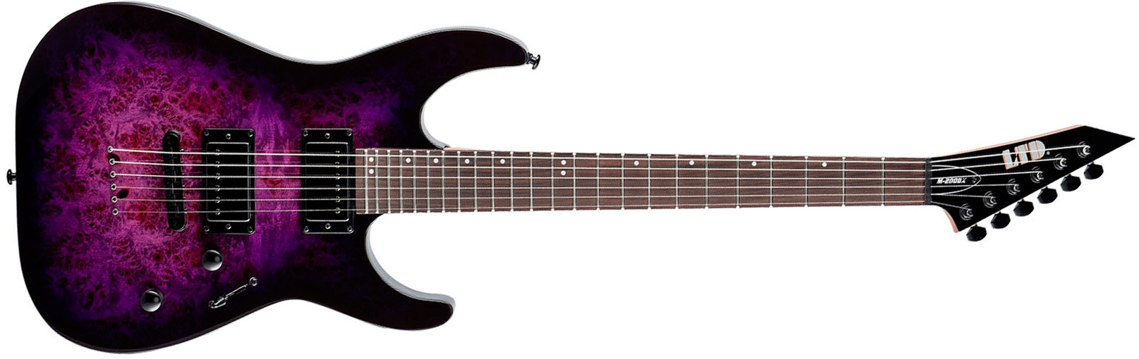 Ltd M200dx 2h Ht Rw - Purple Burst - Guitarra eléctrica con forma de str. - Main picture