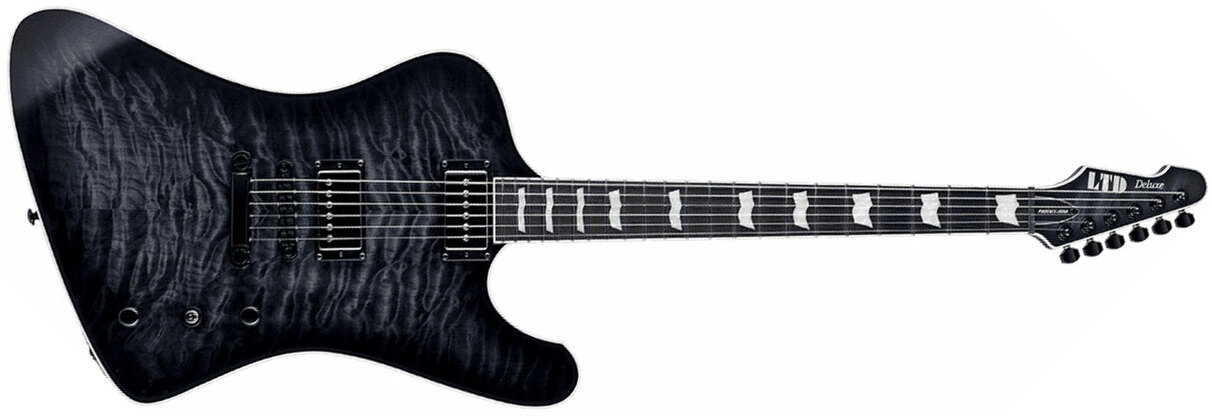 Ltd Phoenix-1000 Hs Seymour Duncan Ht Eb - See Thru Black Sunburst - Guitarra electrica retro rock - Main picture
