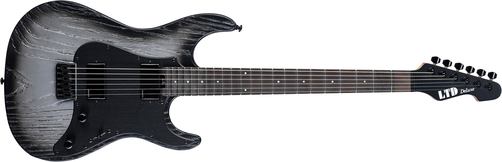 Ltd Sn1000ht 2h Fishman Fluence Modern Ht Eb - Silver Blast - Guitarra eléctrica con forma de str. - Main picture