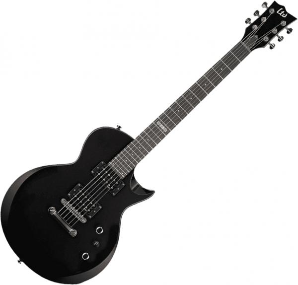 Guitarra eléctrica de cuerpo sólido Ltd EC-10 Kit +Bag - Black