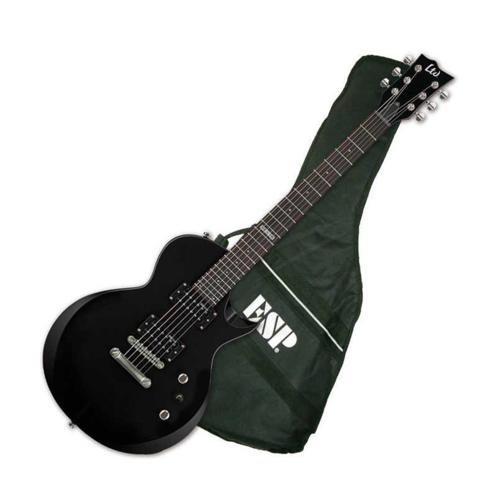 Ltd Ec-10 Kit Hh Ht Rw +housse - Black - Guitarra eléctrica de corte único. - Variation 2