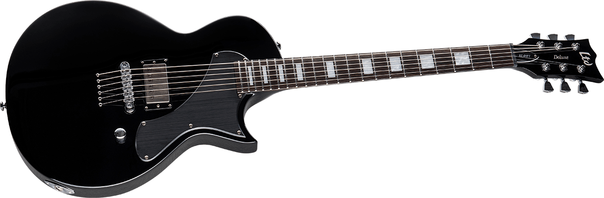 Ltd Ec-01ft 1h Seymour Duncan Ht Eb - Black - Guitarra electrica metalica - Variation 2