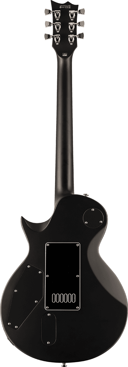 Ltd Ec-1000 Evertune Hh Emg Ht Eb - Black Satin - Guitarra electrica metalica - Variation 1