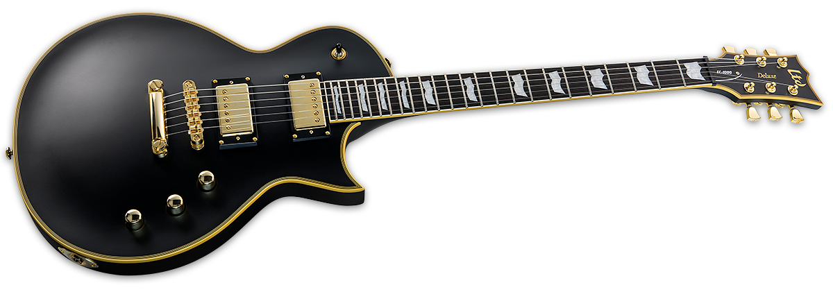Ltd Ec-1000 Hh Seymour Duncan Ht Rw - Vintage Black - Guitarra eléctrica de corte único. - Variation 1
