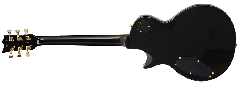 Ltd Ec-256 Hh Ht Jat - Black - Guitarra eléctrica de corte único. - Variation 1