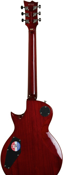 Ltd Ec-256fm Hh Ht Rw - Cherry Sunburst - Guitarra eléctrica de corte único. - Variation 3