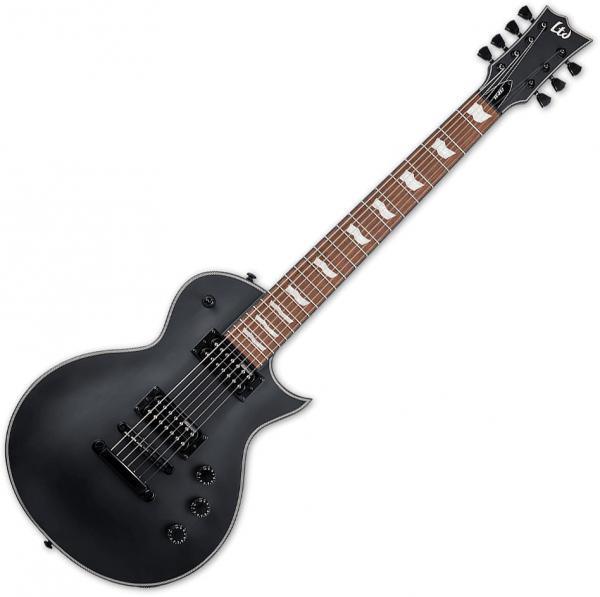 Guitarra eléctrica de cuerpo sólido Ltd EC-257 - Black satin