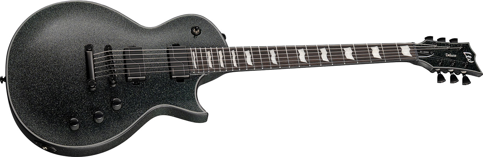 Ltd Ec1000 2h Fishman Fluence Ht Eb - Granite Sparkle - Guitarra eléctrica de corte único. - Variation 2